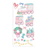 Stamperia Christmas Rose 6x12 Inch Paper Pack (SBBVB05)